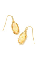 Kendra Scott Earring Lee Earring Gold Yellow Opal