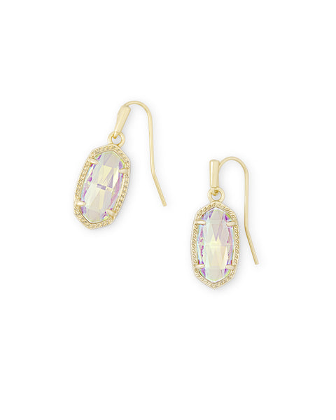Kendra Scott Earring 
Lee Gold Drop Earrings in Dichroic Glass
Kendra Scott