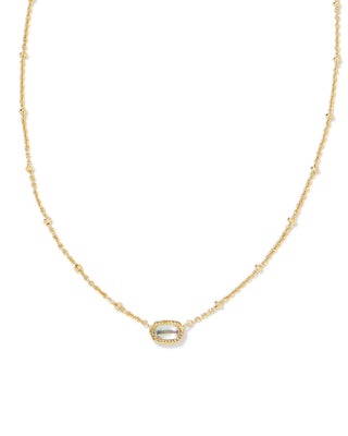 Mini Elisa Gold Satellite Short Pendant Necklace in Dichroic Glass
Kendra Scott Necklace 