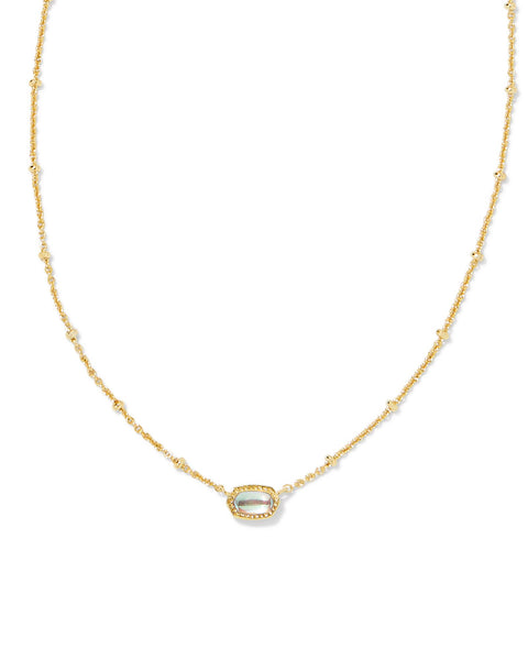 Mini Elisa Gold Satellite Short Pendant Necklace in Dichroic Glass
Kendra Scott Necklace 