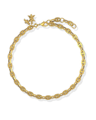 Parker Knot Anklet - Vintage  Gold