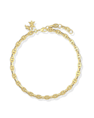 Kendra Scott Parker Knot Anklet in Gold