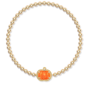 Kendra Scott pumpkin bracelet
pumpkin gold stretch bracelet
orange mother-of-pearl bracelet
women’s fall bracelet
seasonal jewelry for fall
fall fashion bracelet
autumn stretch bracelet
festive pumpkin jewelry
Kendra Scott fall collection bracelet
pumpkin charm bracelet for women
bracelet to match pumpkin necklace
playful fall bracelet
unique fall jewelry piece
Thanksgiving bracelet
pumpkin patch accessory
one-of-a-kind 