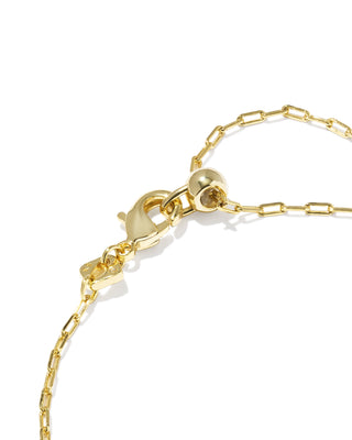 Style | Delicate Chain Bracelet
Metal | 14k Yellow Gold Over Brass
Size | 8" inner circumference, 0.36" wide