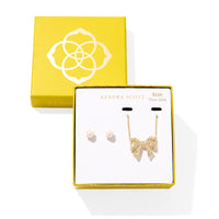Wrap up your gift giving with the Krista Bow and Ashton Gift Set. This elegant duo pairs cultured freshwater pearl stud earrings with a sparkling bow pendant necklace, creating the perfect mix of timeless charm and modern style. Thoughtfully curated and ready to gift, it’s ideal for anyone on your list.