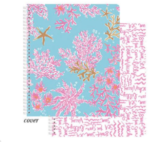 Large Notebook - Royal Coral