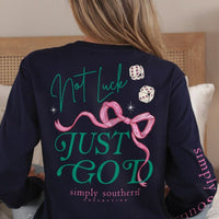 Just God Long Sleeve Tee