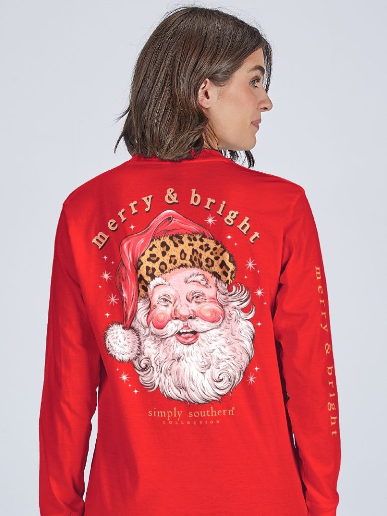 Leo Santa Long Sleeve Tee