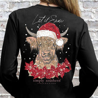 Snow Cow Long Sleeve Tee