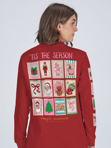 Youth Stamps Long Sleeve Tee