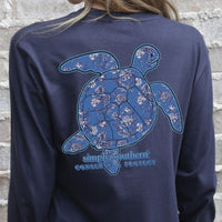 Youth Track Turtle Rose Tee