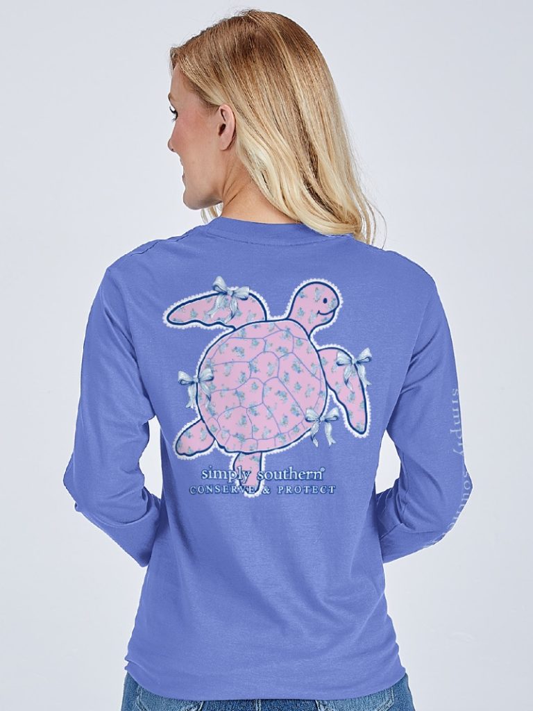 Track Turtle Tiny Floral (TINYFLR) Long Sleeve Tee