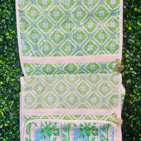 Stay organized and chic on your next getaway with the Lilly Pulitzer Swayin’ in the Breeze Hanging Toiletry Bag. Inspired by coastal breezes, this bag features a durable coated canvas exterior that’s easy to clean, making it perfect for beach trips, weekend retreats, or everyday travel.

Inside, a thoughtfully designed layout includes two interior PVC slip pockets, one mesh zip pocket, and a spacious main compartment with two additional mesh pockets, keeping all your essentials perfectly organized.