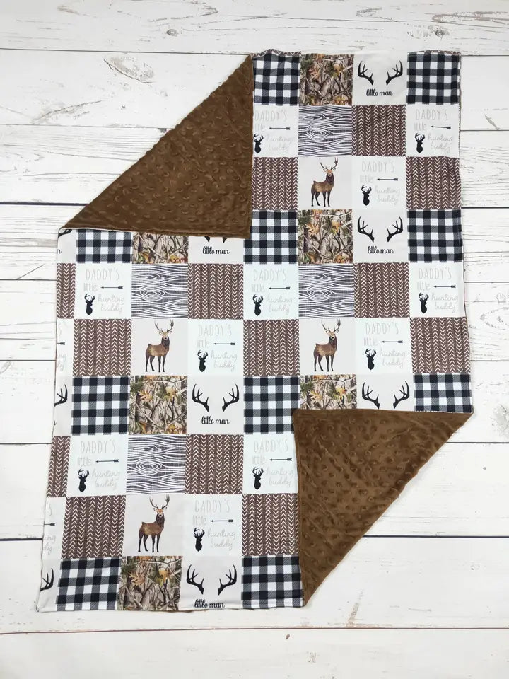 Little Man Deer Print Blanket

Baby deer blanket

Nursery blanket

Soft baby blanket

Cozy infant blanket

Deer print baby bedding

Baby shower gift

Toddler nap blanket

Warm nursery blanket

29x43 baby blanket