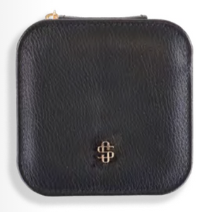 Leather Jewelry Case - Black