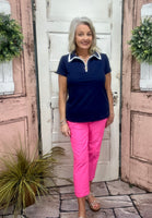 Beat the heat in style! These UPF 50 capris are made with breathable, cooling fabric and a flattering 25" inseam—perfect for sunny days and all-day comfort. Don’t miss out on your new summer go-to!
