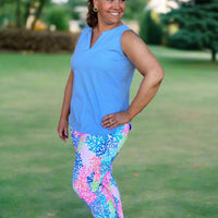 Secret Pocket Detail Capri - CRLS
Stay cool & protected with UPF 50 capris made from cooling fabric. With a 25" inseam, they’re perfect for all-day summer comfort and style!