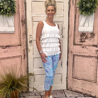 Stay cool & protected with UPF 50 capris made from cooling fabric. With a 25" inseam, they’re perfect for all-day summer comfort and style!








