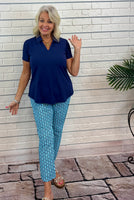 Beat the heat in style! These UPF 50 capris are made with breathable, cooling fabric and a flattering 25" inseam—perfect for sunny days and all-day comfort. Don’t miss out on your new summer go-to!
