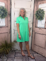 Stay stylish, cool, and protected with the Lulu-B Short Sleeve 1/4 Zip Dress. Featuring a 1/4 zip neckline and short sleeves, this dress is crafted from a lightweight, breathable nylon and spandex blend. The UPF50+ sun protection fabric keeps you safe during sunny days, while the cooling, stretchy material ensures all-day comfort for travel, casual outings, or weekend adventures.
