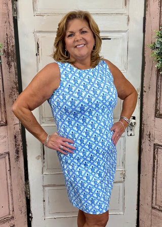 Timeless and travel-ready! Our Classic Scoop Neck Dress offers soft, stretchy comfort with UPF50 sun protection. The flattering scoop neck and 34.5" length make it your go-to for sunny days, vacation, or everyday wear. Easy to wear, easy to love—just machine wash and hang dry!