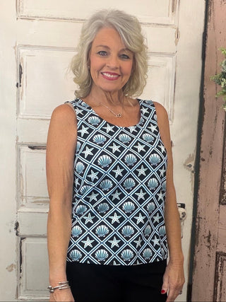 Sleek, simple, and effortlessly stylish! This sleeveless tank is made from a soft, stretchy 92% Nylon / 8% Spandex blend and features a classic tank neckline with a straight hemline. With a center back length of 24 inches and pre-shrunk fabric, it offers a flattering fit that lasts. Easy to care for—just machine wash and wear again and again!