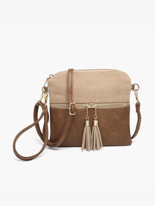 Tara Crossbody/Wristlet - Khaki Corduroy