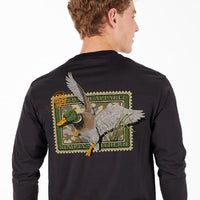 Mens Duck Stamp Long Sleeve Tee