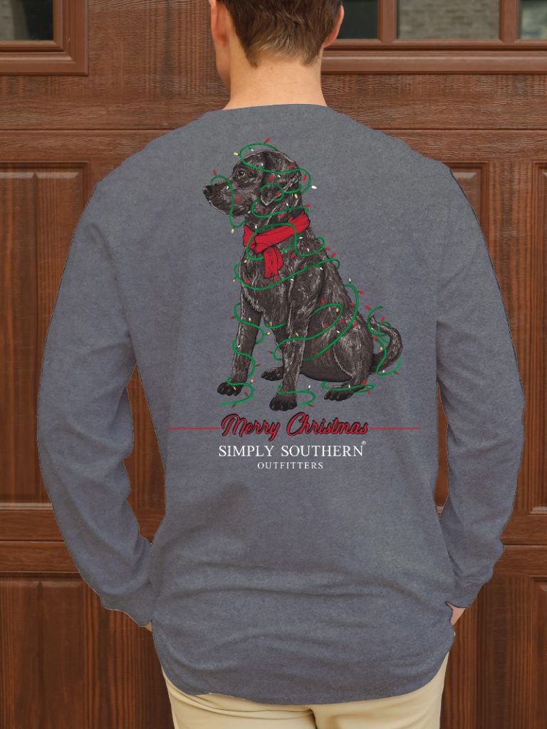 Mens Merry Lab (MRYLB) Long Sleeve Tee