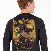 Mens Swamp Dog Long Sleeve Tee