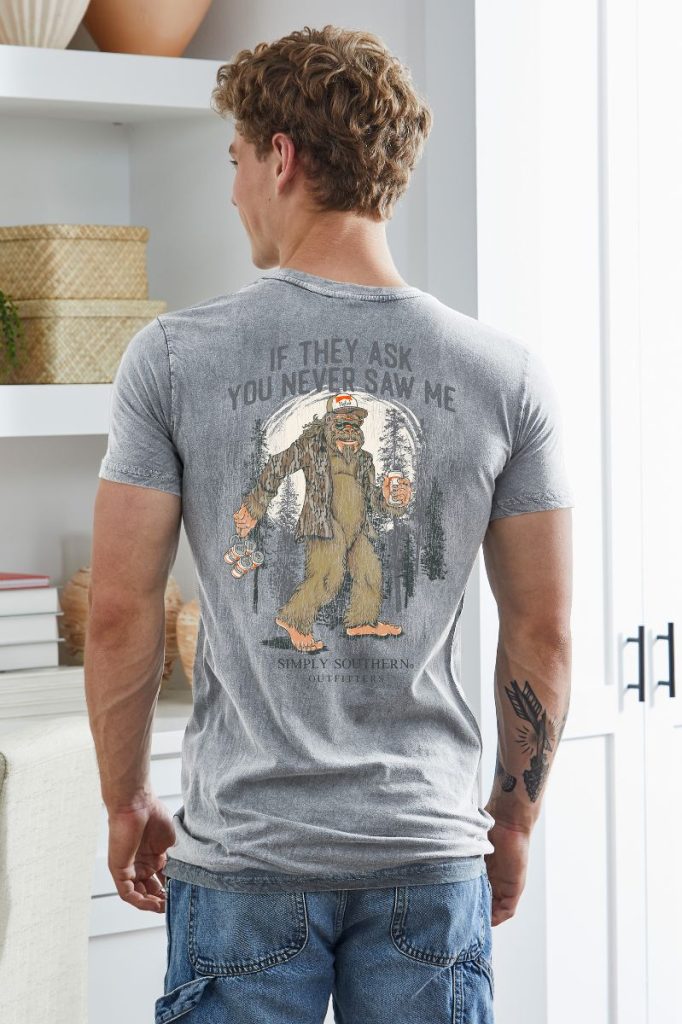 Mens Big Foot Tee