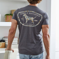 Mens Camo Dog Tee