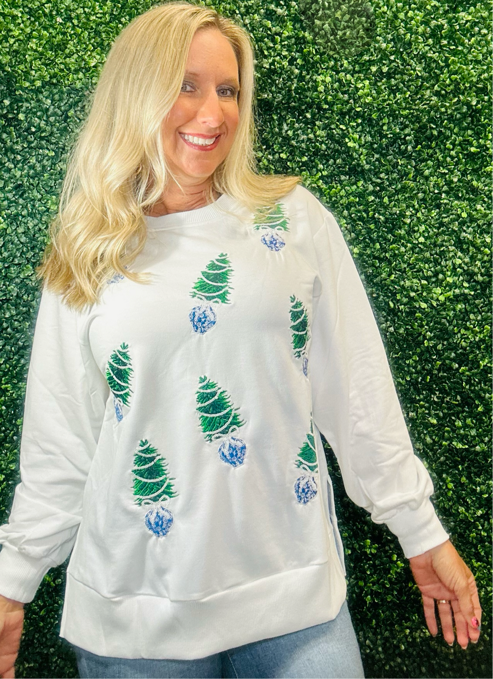 Mary Square Christmas sweatshirt
Lakelyn sequin Christmas sweater
white Christmas tree sweatshirt
women’s holiday pullover
preppy Christmas sweater
sequin tree holiday sweatshirt
festive Christmas outfit for women
cozy Christmas pullover
holiday party sweatshirt
Christmas family photo sweater
versatile white Christmas top
sparkle holiday sweatshirt
Christmas casual outfit
gift for her Christmas sweater
holiday wardrobe essential
festive winter pullover
preppy seasonal