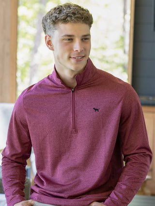 Color | Heathered Berry (OXBLD)
Neckline | Quarter-zip mock neck
Sleeves | Long sleeve
Fabric | 100% Polyester — jacquard textured pattern, lightweight and easy to care for
Brand | Simply Southern