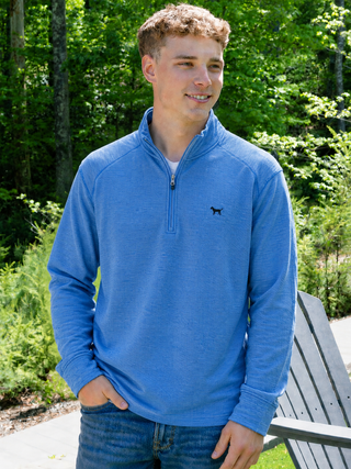 Color | Sky
Neckline | Quarter-zip mock neck
Sleeves | Long sleeve
Fabric | 100% Polyester — jacquard textured pattern, lightweight and easy to care for
Brand | Simply Southern