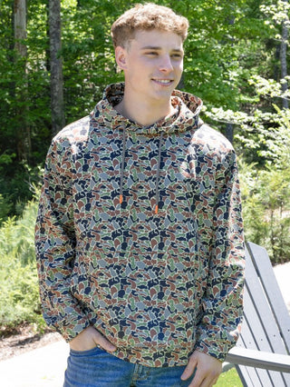 Mens William Hoodie - Dark Camo