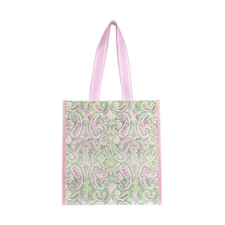 Mesh Market Bag - Estoril
Pattern | Estoril
Material | Durable woven plastic with cotton handles
Dimensions | 13.5" x 14" x 8" (34.29 cm x 35.56 cm x 20.32 cm)
Interior | Spacious open main compartment
Care | Easy to clean
Best For | Grocery runs, farmers markets, beach days, and everyday errands