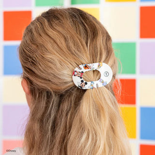 Disney | TELETIES Mickey and Friends Flat Round Hair Clip