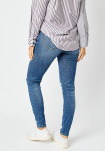 Mid-Rise Tummy Control Destroy Skinny Jeans
Judy Blue
