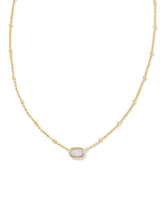 Mini Elisa Gold Satellite Short Pendant Necklace in Pink Opalite Crytal
Kendra Scott Necklace