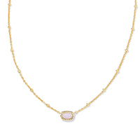 Mini Elisa Gold Satellite Short Pendant Necklace in Pink Opalite Crytal
Kendra Scott Necklace