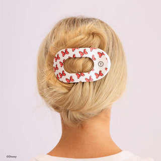Disney | TELETIES Minnie Mouse Loves Her Bows! Flat Round Hair Clip