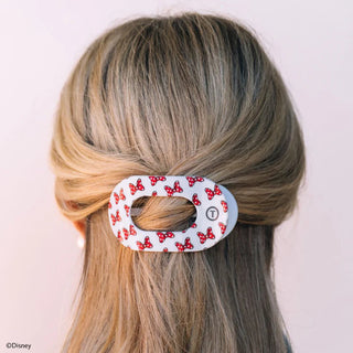 Disney | TELETIES Minnie Mouse Loves Her Bows! Flat Round Hair Clip