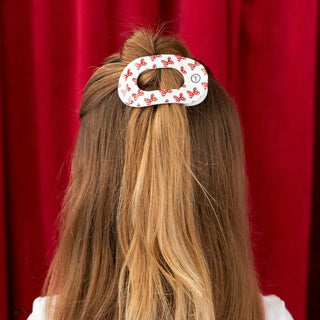 Disney | TELETIES Minnie Mouse Loves Her Bows! Flat Round Hair Clip