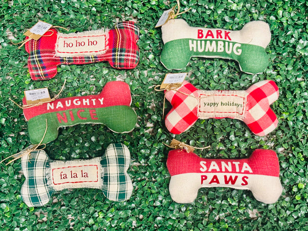 MudPie Dog Toys 
Christmas Themed Dog Toys