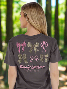 Simply Southern Tee
Camo Bow Tee
Bow Tee