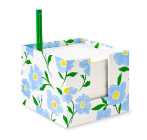 Notecube with Pen - Sunshine Floral