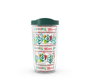 Dr. Seuss™ - Ornament Pattern 16oz Tumbler with Green Lid