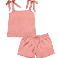 PJ Tie Set - Light Pink