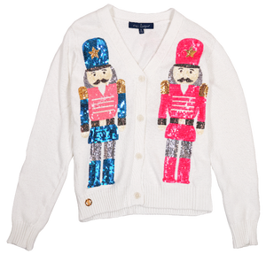 Sequin Cardigan - Nutcracker